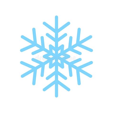 Icono De Copo De Nieve Ilustraci N Plana Del Icono Del Vector Copo De