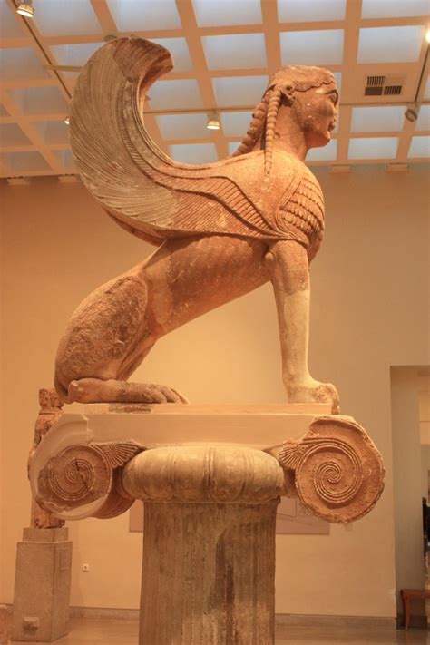 Greek Sphinx Sphinx Sculpture Lion Sculpture