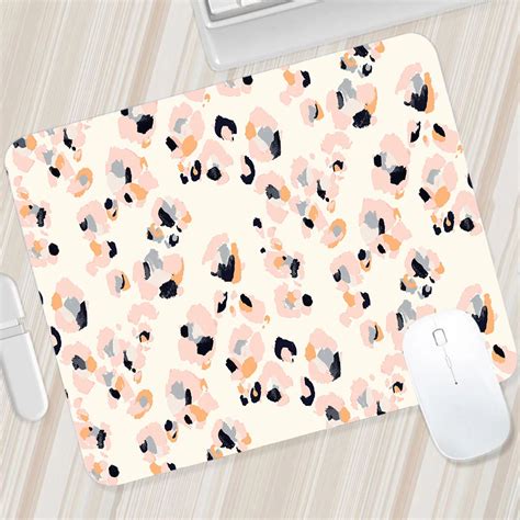 Petit Tapis De Souris Imprim L Opard Tapis De Souris De Jeu Sous Pc