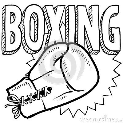 Boxing Gloves Sketch at PaintingValley.com | Explore collection of ...