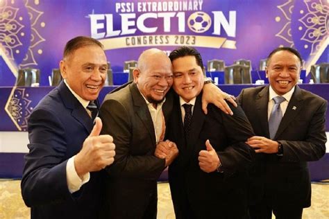 Menang Voting Erick Thohir Terpilih Jadi Ketua Umum Pssi Nasional