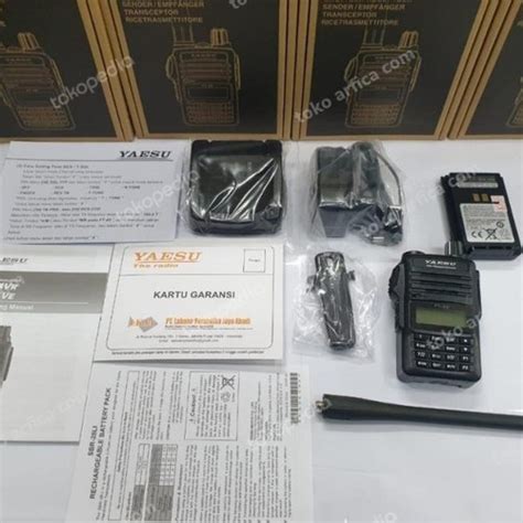 Jual ST HT YAESU FT 4V VHF ORIGINAL ORIGINAL YAESU FT 4 FT4 YAESU VHF