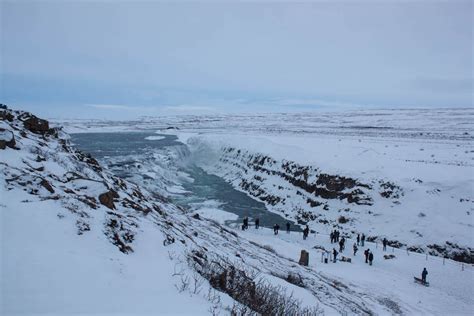 Travel To Iceland And See Gullfoss Waterfall In Winter - cherylhoward.com