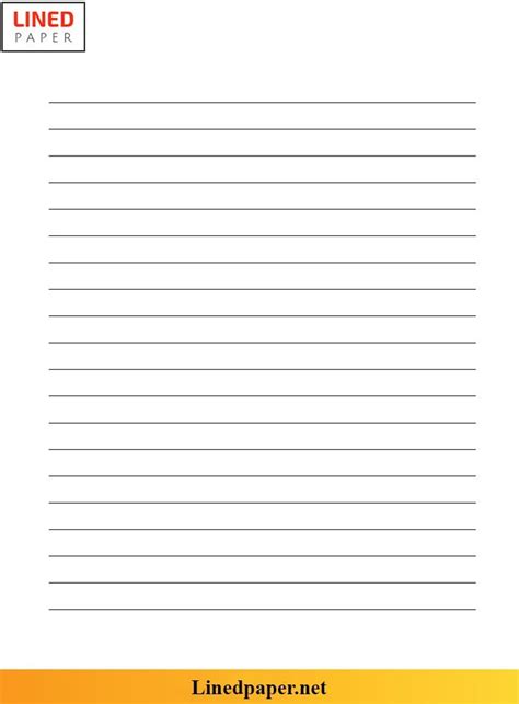 Handwriting Paper Printable Lined Paper Lined Paper Pdf Madison S