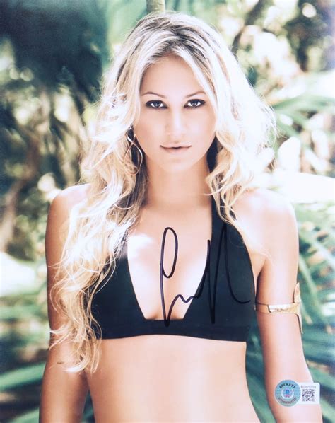 Anna Kournikova Signed 8x10 Photo Beckett Pristine Auction