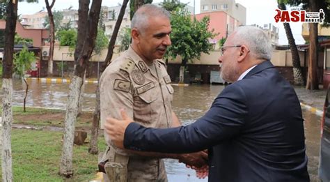 Ba Kan Tosyalidan Jandarmaya Z Yaret Asi Gazetesi Skenderun