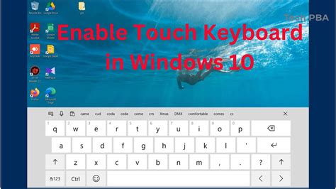 How To Enable Touch Keyboard In Windows 10 How To Enable Touch