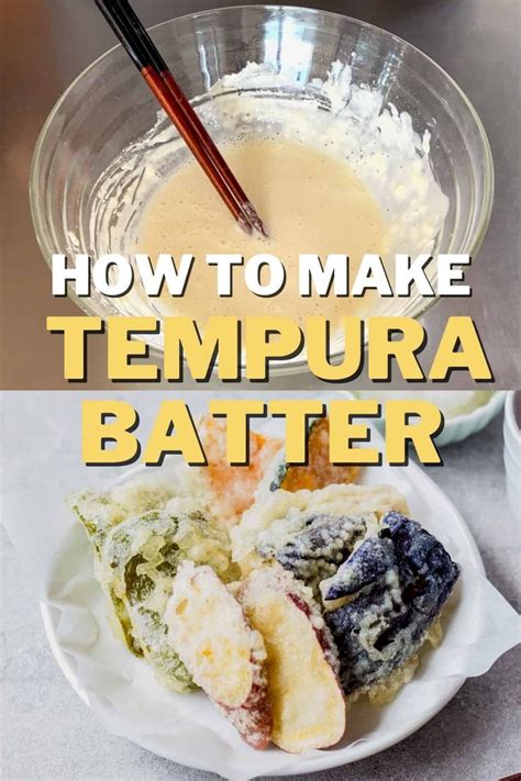 3 Easy Homemade Tempura Batter Recipe Gluten Free And Vegan Recipe Batter Recipe Tempura