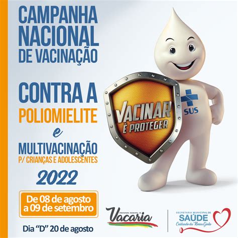 Campanha Nacional De Vacinação Poliomielite E Multivacinação