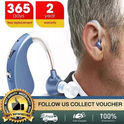 Hearing Aid Amplifier For Adult Senior Original Usb Rechargeable