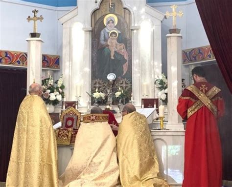 The Feast Of Holy Ascension Hampartsoum Armenian Apostolic Church Of