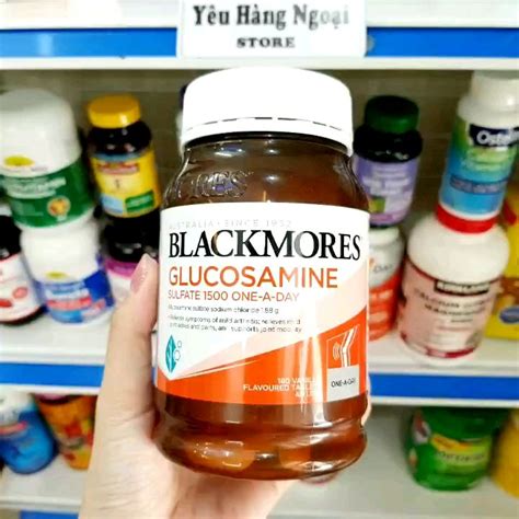 Viên Uống Blackmores Glucosamine Sulfate 1500 One A Day 180 viên của Úc