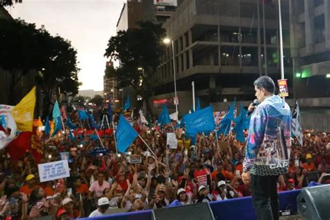 Presidente Nicol S Maduro Se Suma A La Gran Marcha De Inicio De Campa A