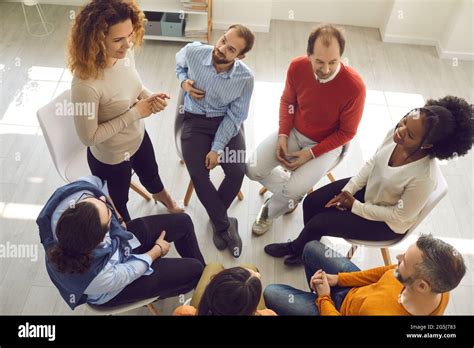 Group Therapy Mental Meeting High Resolution Stock Photography And