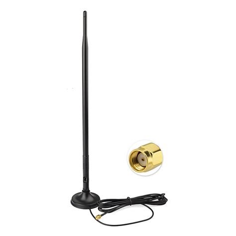 Superbat 2 4GHz 12dBi Omni Aerial Booster WiFi Antenna RP SMA Male