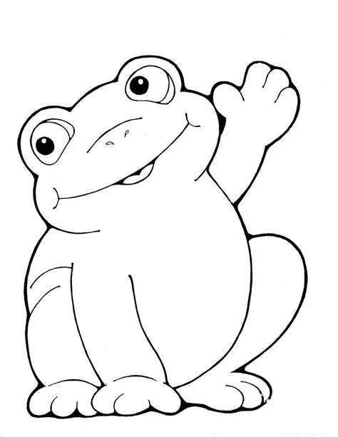 Frog Coloring Pages To Print