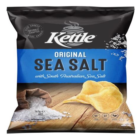 Kettle Sea Salt Potato Chips Gm Unisus