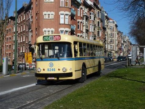 Bus Leyland Brossel Van Hool A98dar V1 Stib Mivb à Bruxelles Photo 313