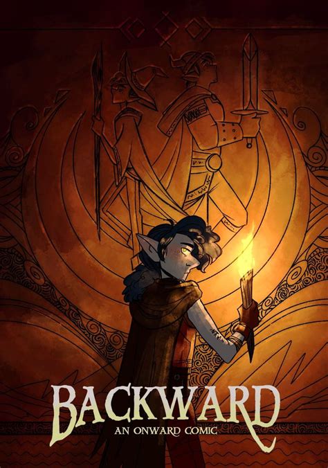 the cover art for backward an onward comic