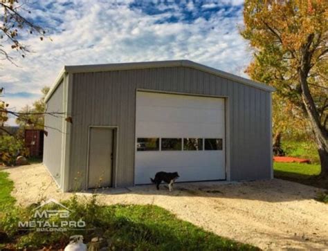 Garage With Loft - Metal Pro™ Buildings