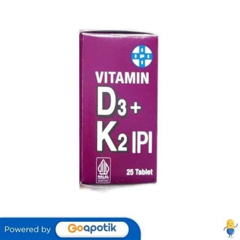 Jual Ipi Vitamin D K Botol Tablet Shopee Indonesia