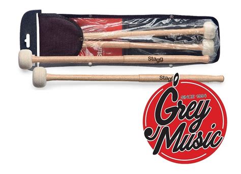 Palillos Timpani Mallets Stagg F38 Mazos Maple Grey Music