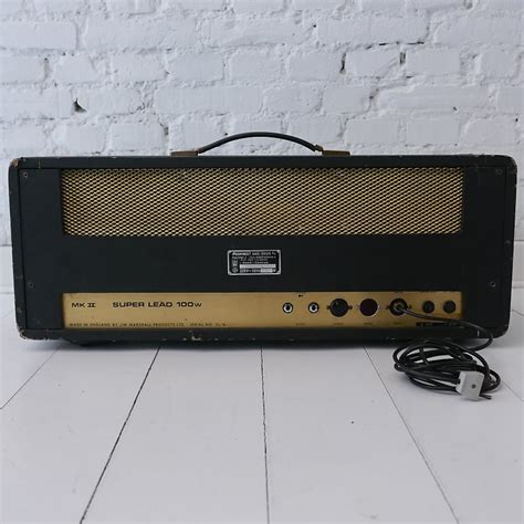 Marshall Jmp 1959 Mk Ii Super Lead 2 Channel 100 Watt Guitar Reverb