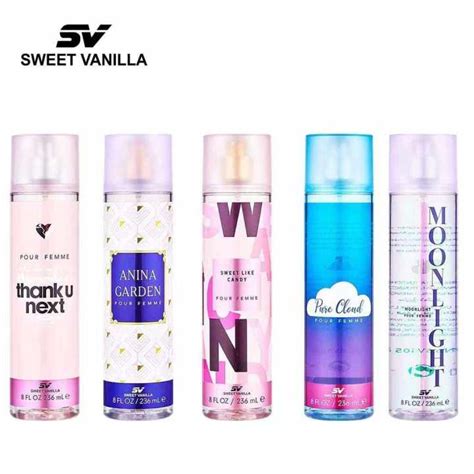 Sweet Vanilla Perfume Collection Moonlight / Sweet Like Candy / Pure ...