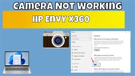 How To Fix HP Envy X360 Camera Not Working Problem Brand Camera