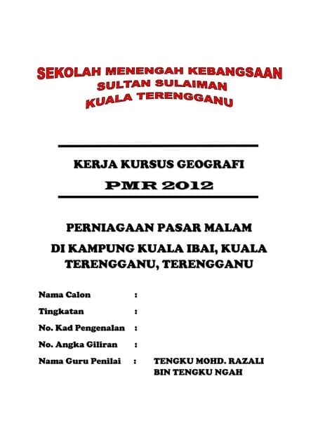 contoh folio geografi tingkatan  soakploaty