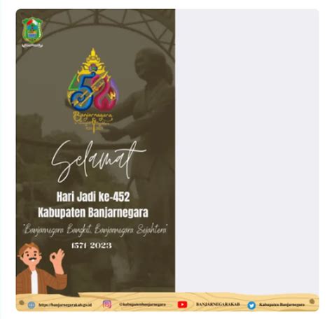 Link Twibbon Hari Jadi Kabupaten Banjarnegara Ke Tahun