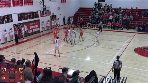 Wamego High School Vs Abilene High School Mens Varsity Basketball Youtube