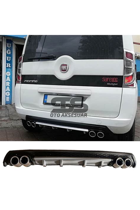 Furens Fiat Fiorino Dif Z R Arka Tampon Eki Egzoz K L Gri L X Tip