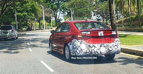 2023 Honda City Facelift Spyshot Malaysia Paul Tan S Automotive News