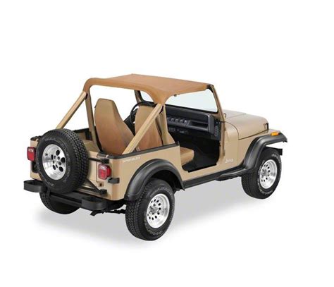 Bestop Jeep Wrangler Targa Style Strapless Bikini Top Spice 52519 37 92 95 Jeep Wrangler YJ
