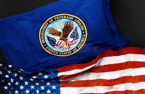 Flag of the United States Department of Veterans Affairs Stock Image ...