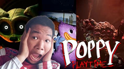 Reaction ตวอยาง ใหม gameplay poppy playtime chapter 3 กลบตวรายตว