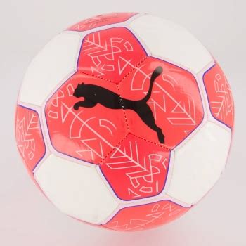 Bola Puma Prestige Ball Campo Branca E Rosa Futfanatics