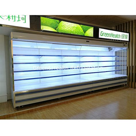 Large Refrigeration Splicing Multideck Open Chiller Auto Defrost Type