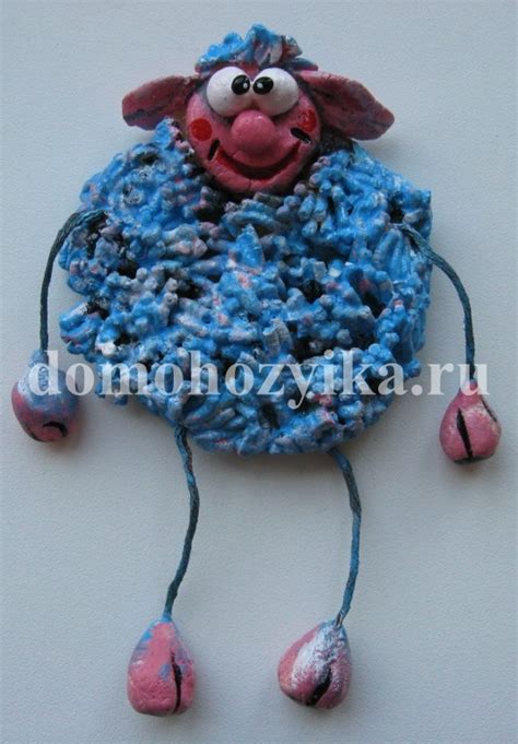 Поделки из соленого теста-способ изготовления с фото