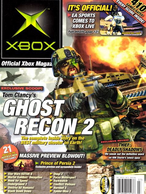 New Release Official Xbox Magazine Issue 033 July 2004 New