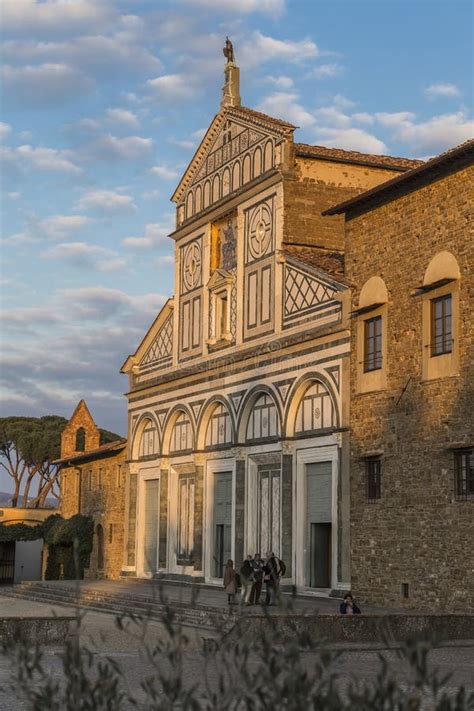 Monte Del Al De San Miniato De La Iglesia Florencia Italia Foto