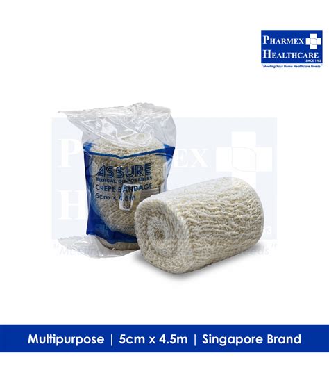 Assure Crepe Bandage Available Sizes Pharmex Healthcare