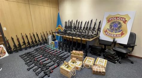 Com 80 Armas Confiscadas Polícia Federal Faz Maior Apreensão Da