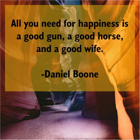 Daniel Boone Quotes Shortquotes Cc