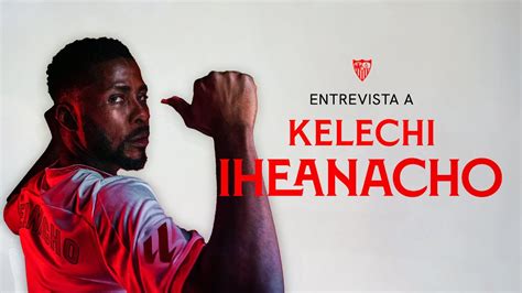 La primera entrevista a Kelechi Iheanacho con el Sevilla FC - YouTube