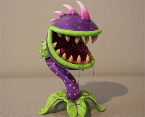 Download free STL file Chomper (Plants Vs Zombies) • 3D printer ...