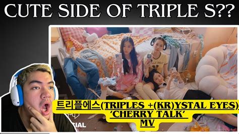 CUTE GIRL CONCEPT 트리플에스 tripleS KR ystal Eyes Cherry Talk MV