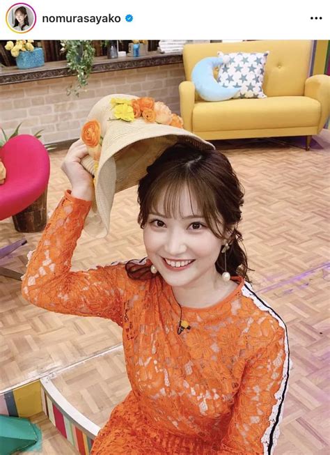 画像・写真 野村彩也子アナ、色気が凄い念願の“ヘルシーおフェロ”に変身した姿に「セクシーな感じがまた素敵です」「ニュースもこれで読んで」と大