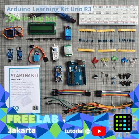 Jual Arduino Starter Learning Kit Lengkap Untuk Pemula Dengan Uno R